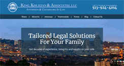 Desktop Screenshot of knkfamilylaw.com